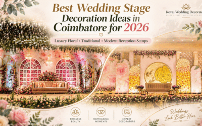 Best Wedding Stage Decoration Ideas in Coimbatore for 2026